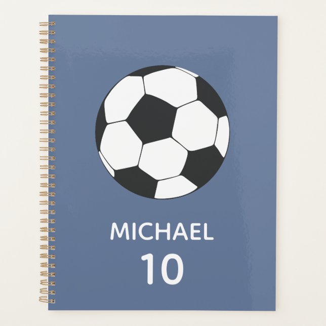 Football Football Nom Et Numéro Personnalisés Plan (Devant)