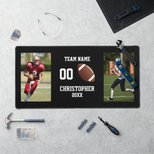 Football Foto Collage Schreibtischunterlage