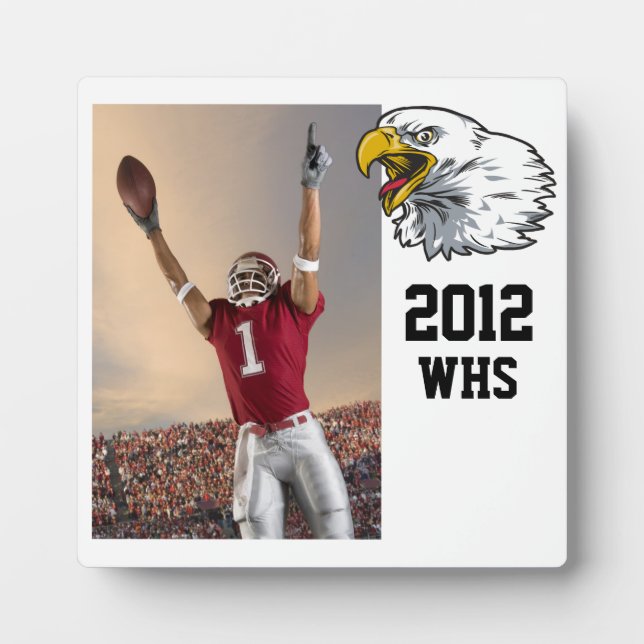 Football Foto Plaque - SRF Fotoplatte (Vorderseite)