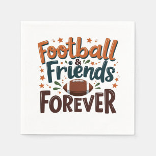 Football Friends Forever Fantasy Football Saison Serviette