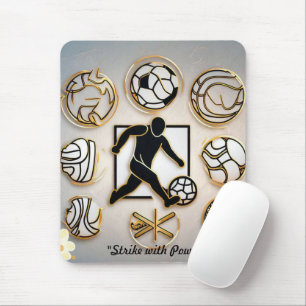 "Football Fusion Art" Mousepad