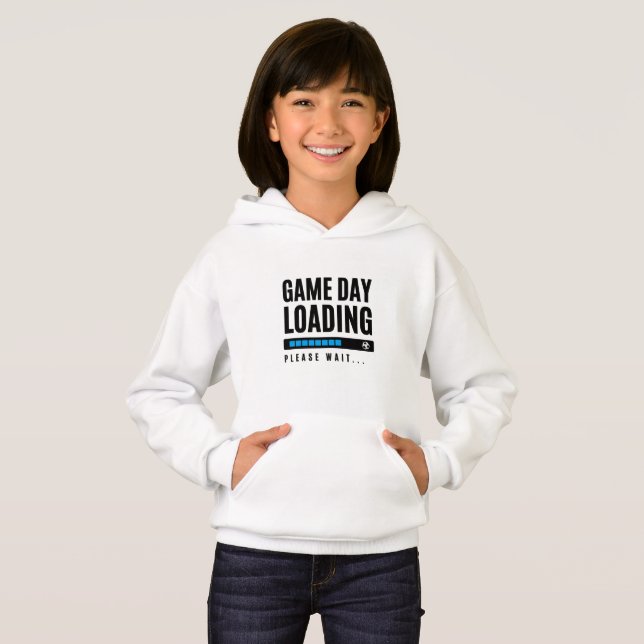 Football Game Day Countdown Hoodie (Vorne ganz)