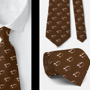 Football Gift - Football Neck Tie - Sports Necktie Krawatte