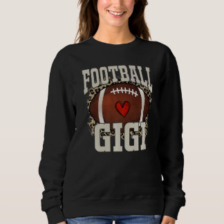 Football Gigi Leopard Print Sweatshirt