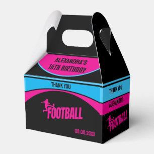Football Girl Player, Football Birthday Girl Geschenkschachtel