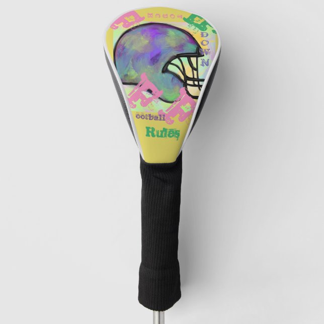 FOOTBALL GOLF HEADCOVER (Vorderseite)