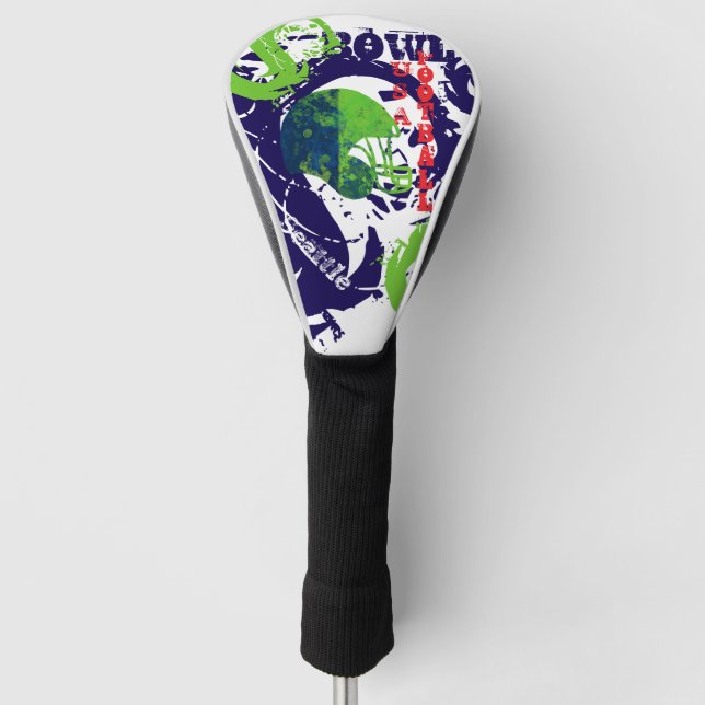 FOOTBALL GOLF HEADCOVER (Vorderseite)