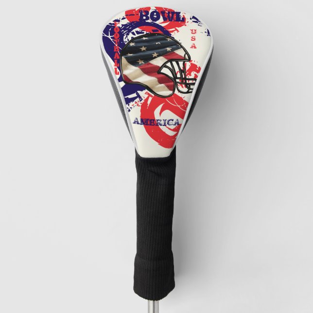 FOOTBALL GOLF HEADCOVER (Vorderseite)