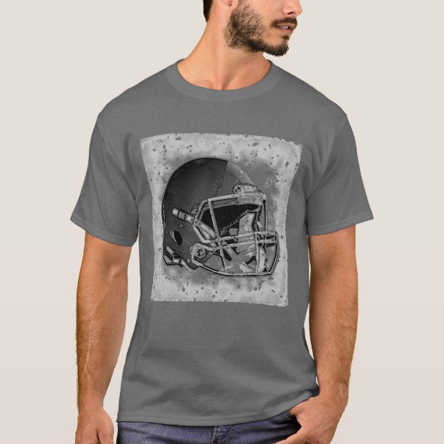 Football Gray T-Shirt (Vorderseite)