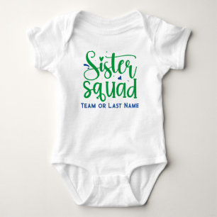 Football Green und Blue Game Day Gear Baby Bodysui Strampler