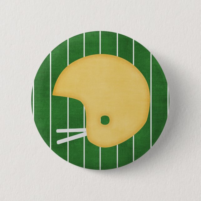 Football-Helm Button (Vorderseite)