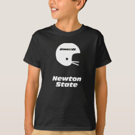 Football Helmet Newton Staat T-Shirt