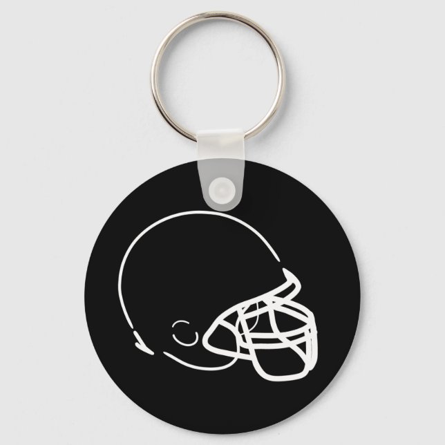 Football Helmet Schlüsselanhänger (Vorderseite)