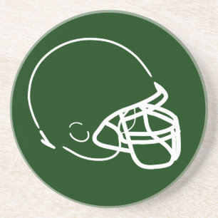 Football Helmet Untersetzer