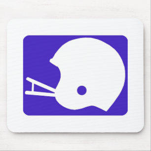 Football-Helmlogo Mousepad