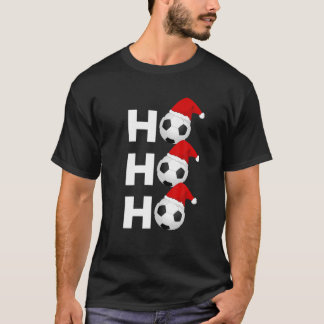 Football Ho Ho Ho Weihnachten Weihnachten Weihnach T-Shirt