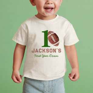 Football im ersten Jahr Down Baby T-shirt