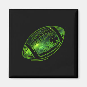Football Irish Kleeblatt Lucky Clover St Patricks Magnet