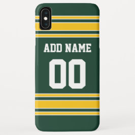 Football Jersey Green Gold Individuelle Name Numbe title_seo2