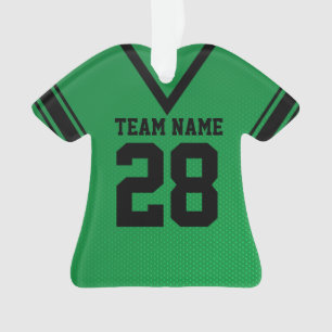 Football Jersey Green Uniforme