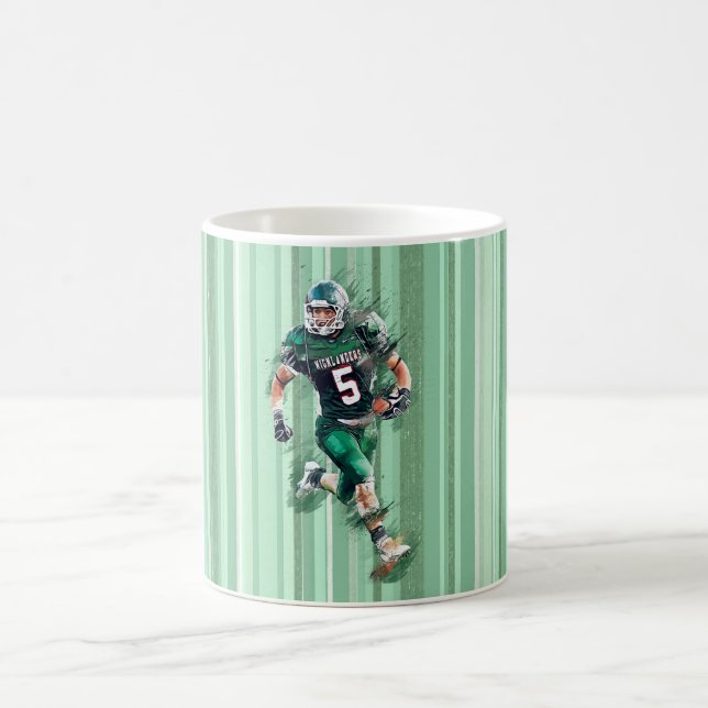 Football Kaffeetasse (Mittel)
