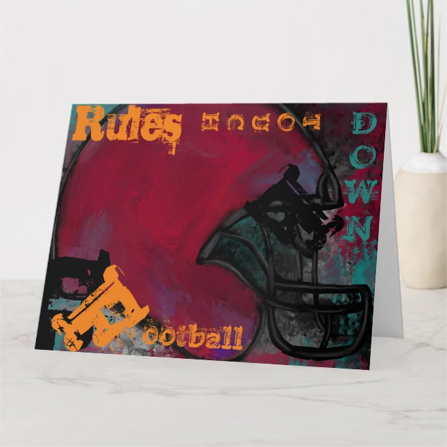 FOOTBALL KARTE (Vorderseite)