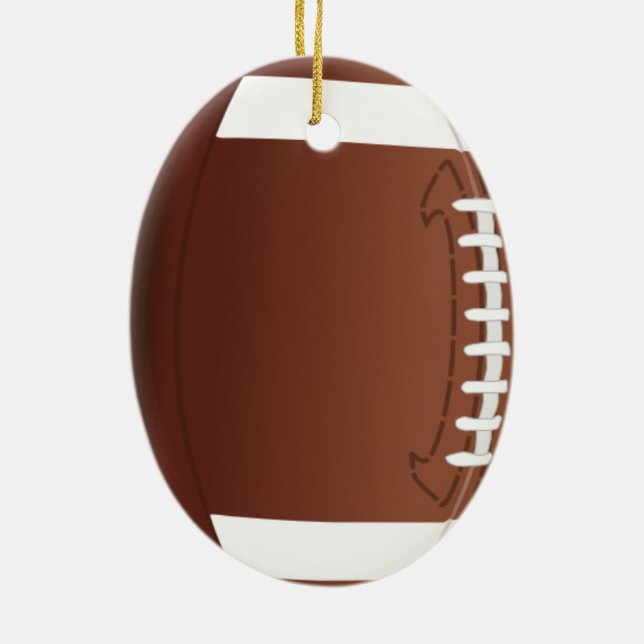 Football Keramikornament (Hinten)