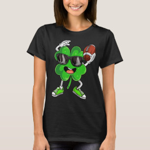 Football Kleeblatt Lucky Clover Irish St Patrick's T-Shirt