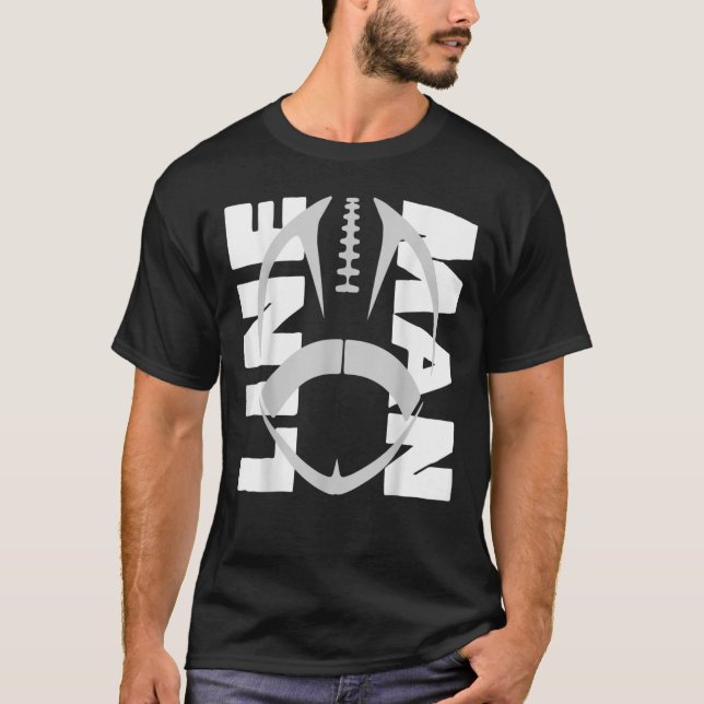 Football Lineman T-Shirt (Vorderseite)