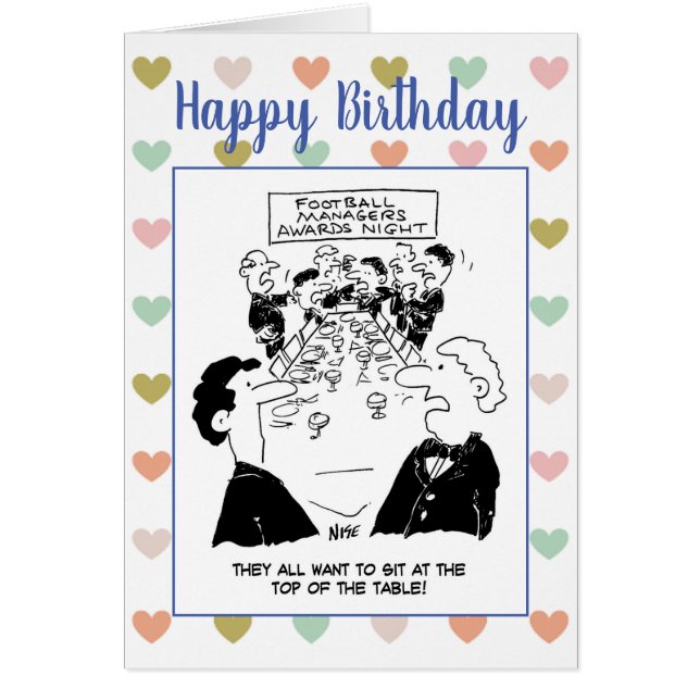 Football Managers Prix Dîner De Nuit (Devant)