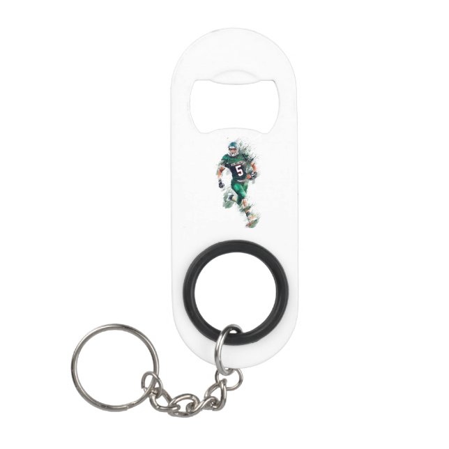 Football Mini Flaschenöffner (Vorderseite)