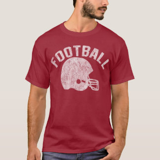 Football mit Helm T-Shirt
