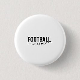 Football Mom modern script Button