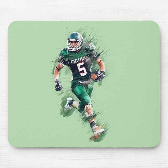 Football Mousepad (Vorne)