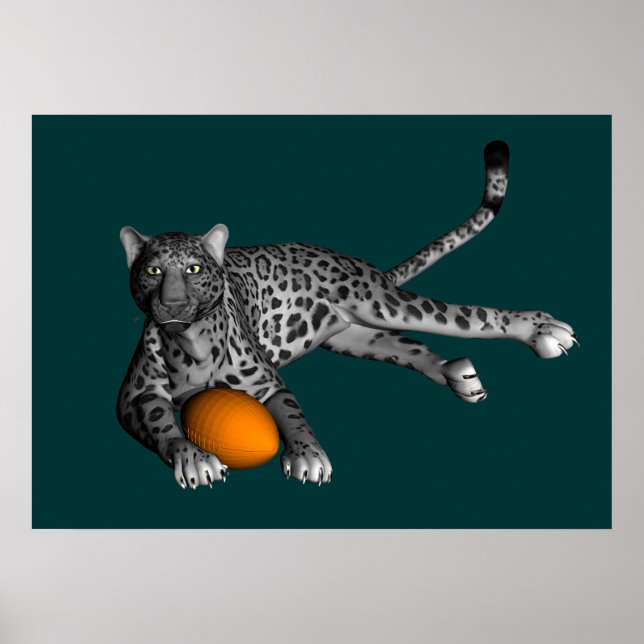 Football Panther Poster (Vorne)