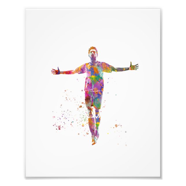 Football player fotodruck (Vorne)