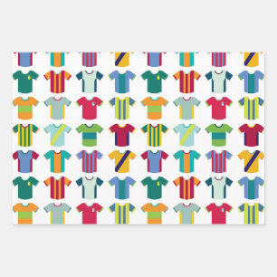 Football Player Fußball Is an Art Geschenkpapier Set