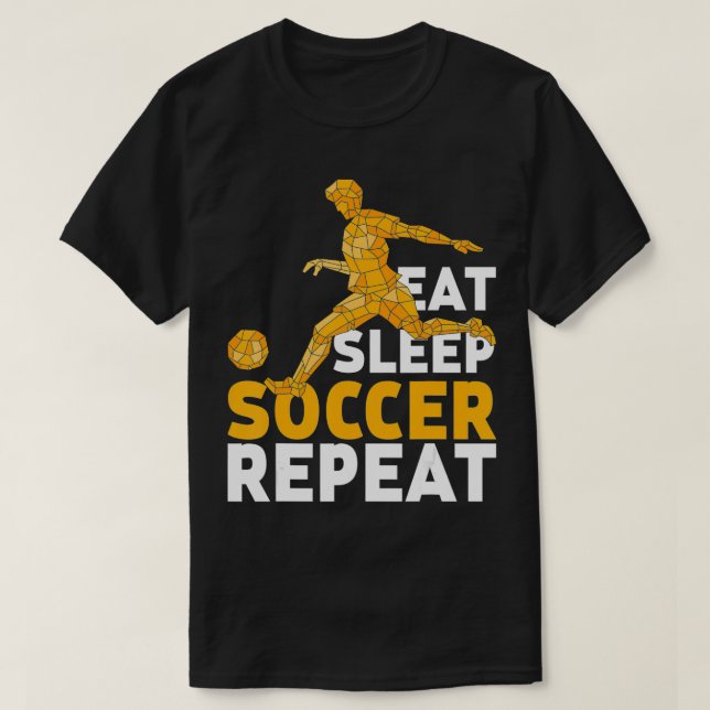 Football Player Soccer Lover Gift Soccer  T-Shirt (Design vorne)