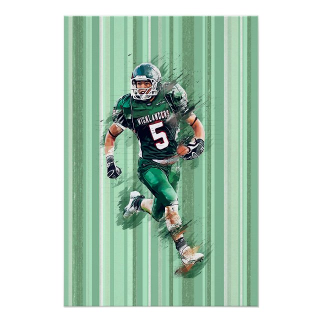 Football Poster (Vorderseite)