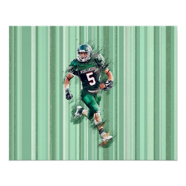 Football Poster (Vorderseite)