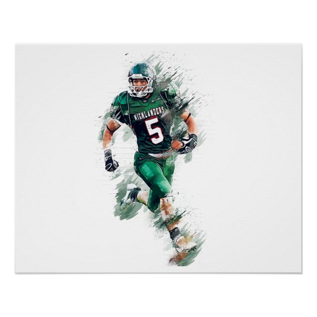 Football Poster (Vorderseite)