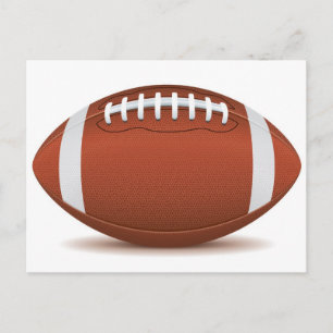 football postkarte