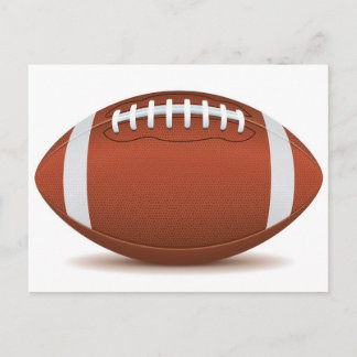 football postkarte