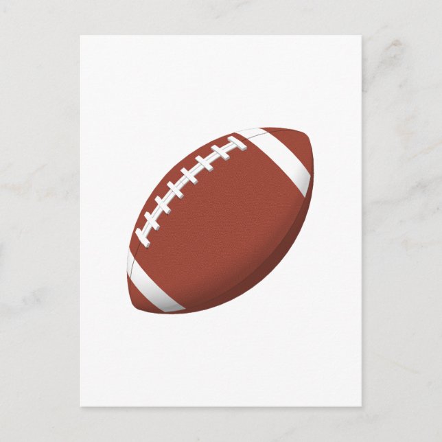 Football! Postkarte (Vorderseite)