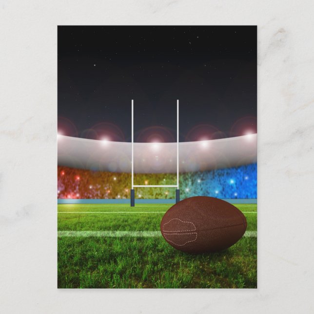 football postkarte (Vorderseite)