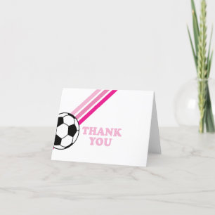 Football Rayures Roses Merci Anniversaire