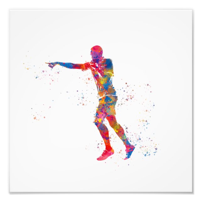 Football referee fotodruck (Vorne)