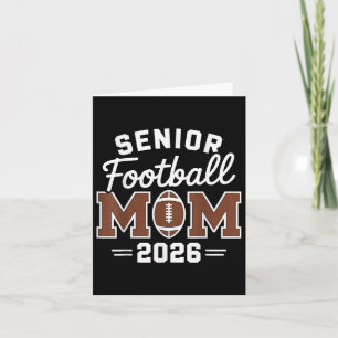 Football Senior Mama Proud Senior Year Mama Cl 2 Karte