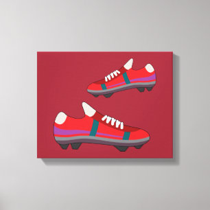 Football Shoes Leinwand