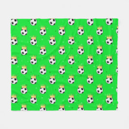 Football / Soccer - Sports King Seamless Pattern Fleecedecke